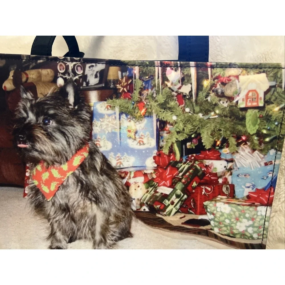 Snaptotes Carin Terrier Christmas Purse Dog